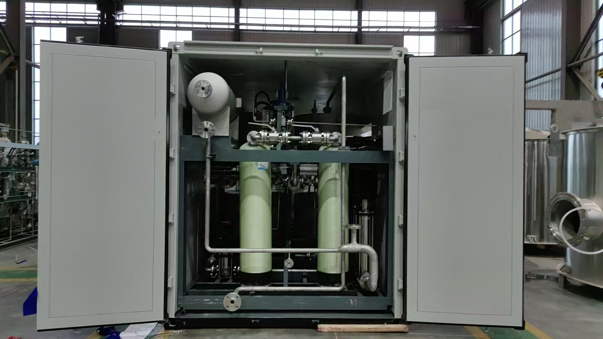 笃舜中国中车200标方撬装模块项目