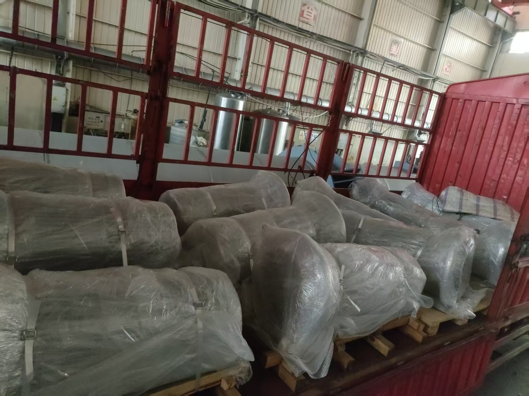 笃舜发往江苏镇江久和电加热器